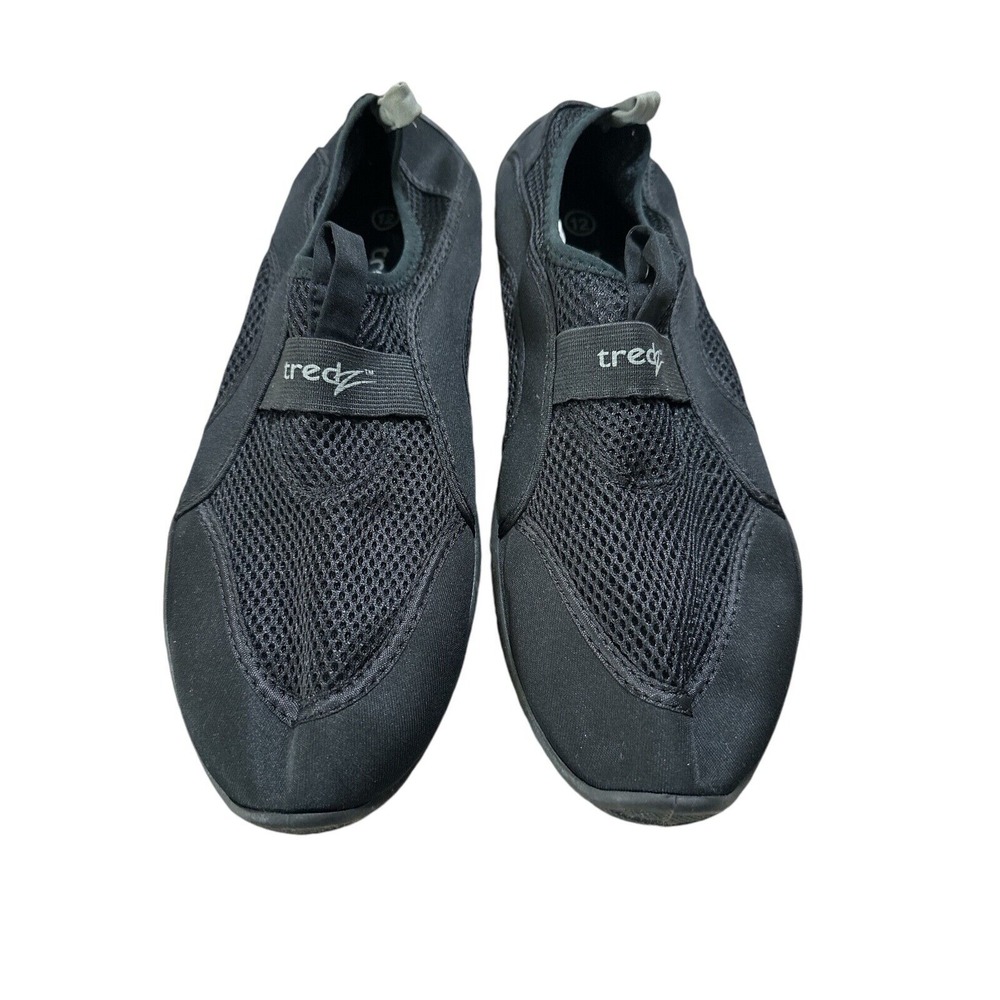 Tredz Beachwear‎ Water Shoes Men's Size 12 - Black Mesh Slip On Outdoors